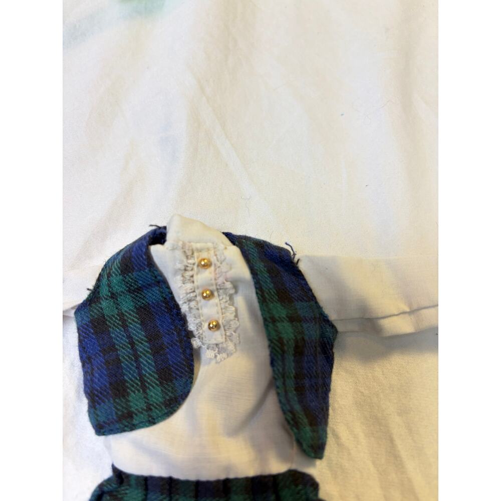 VTG Barbie clone 1960s prep school dress with vest. vintage - Picture 2 of 4